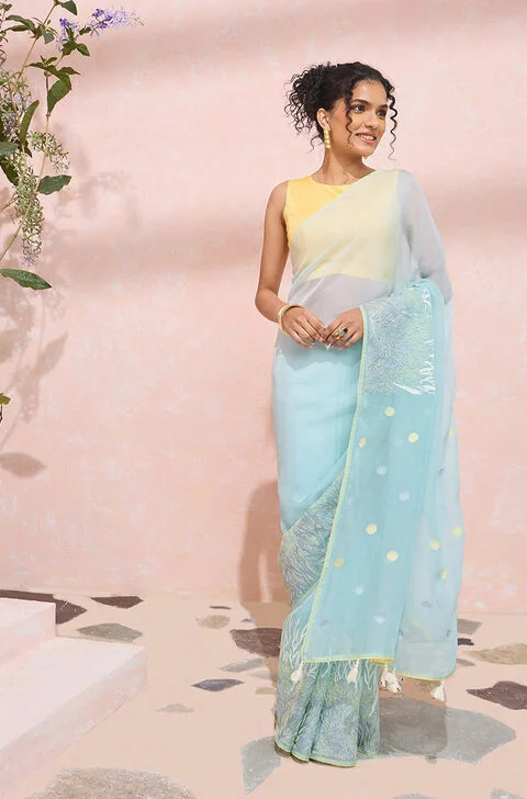 Stylish Drapes Bridesmaid Saree